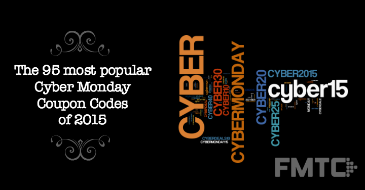 95 most popular cyber monday coupon codes