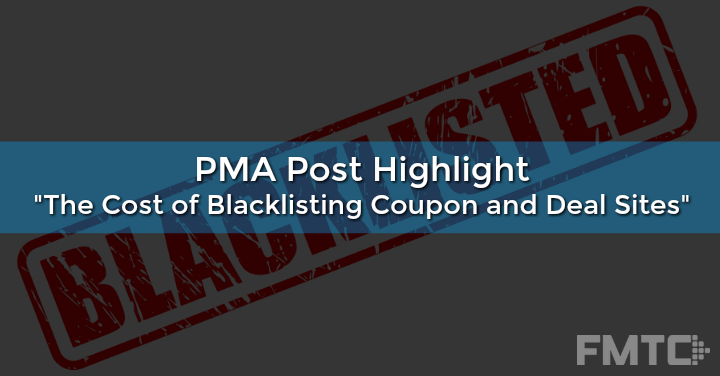 FMTC Blog blacklisting coupon deal sites
