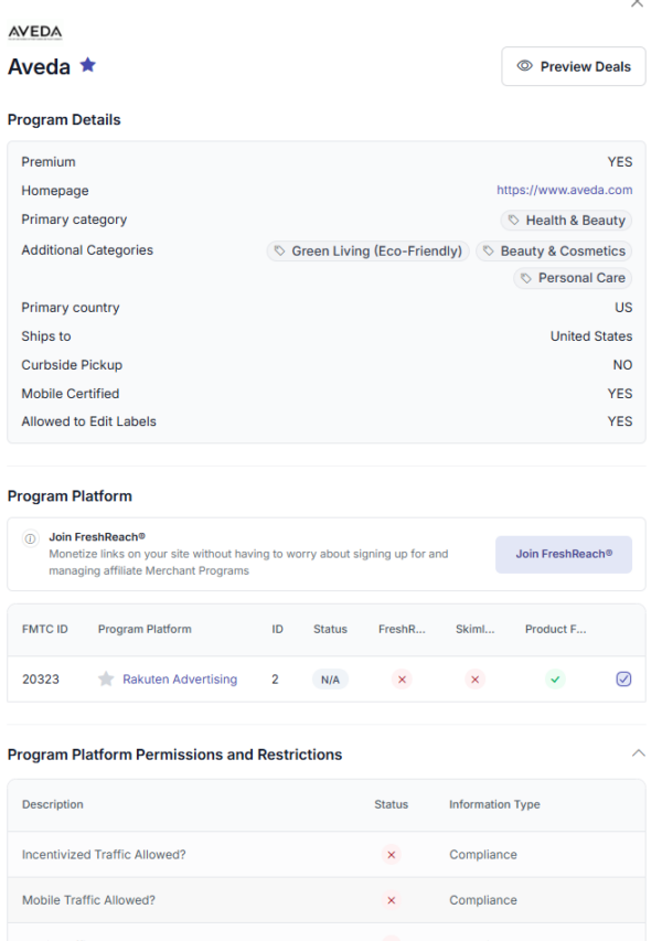 FMTC Program Directory: Find & Manage Affiliate Programs Faster - FMTC