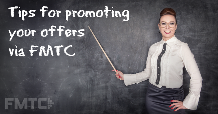 tips for promoting offers fmtc